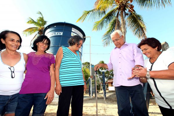 Governo do Estado amplia abastecimento de água em Itaporanga D’Ajuda