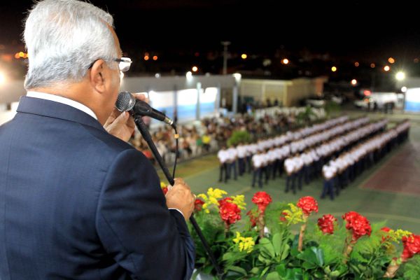 “Prometi que convocaria todos e fiz”, diz Jackson durante apresentação de novos soldados da PM