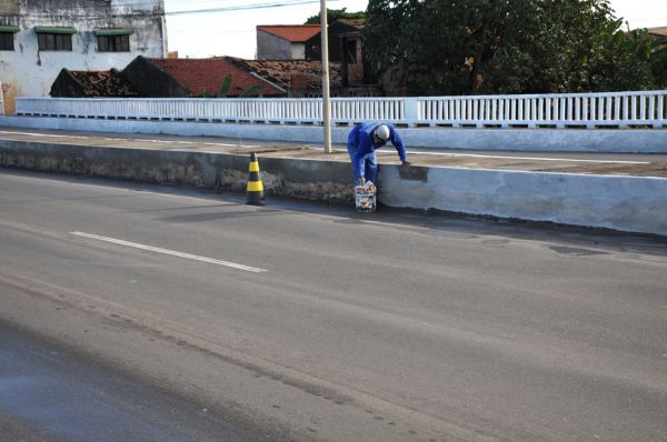 Trânsito na ponte do Rio do Sal será modificado a partir de quinta