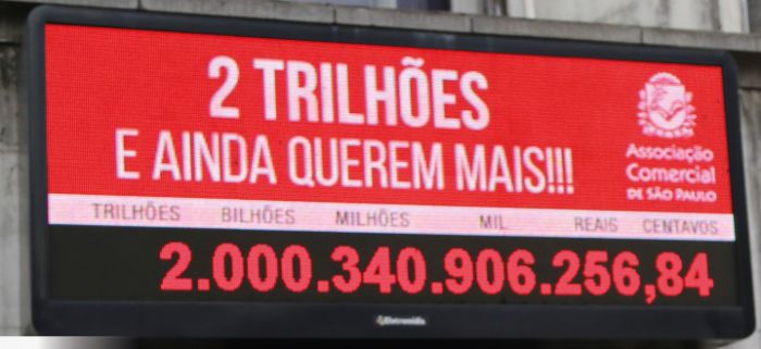 Impostômetro fechará 2017 com quase R$ 2,2 trilhões em tributos