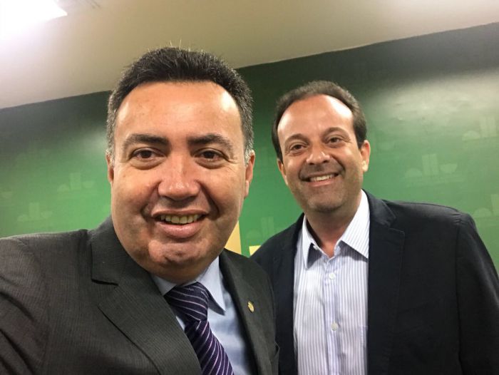 André Moura e Heleno Silva se reúnem e discutem política