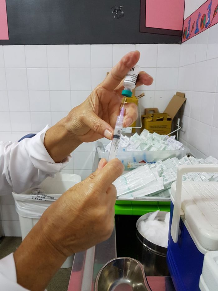 Oito Unidades Básicas de Saúde ofertam a vacina contra a febre amarela