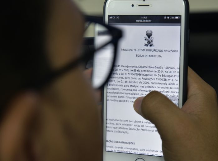 Governo lança processo seletivo para a Educação