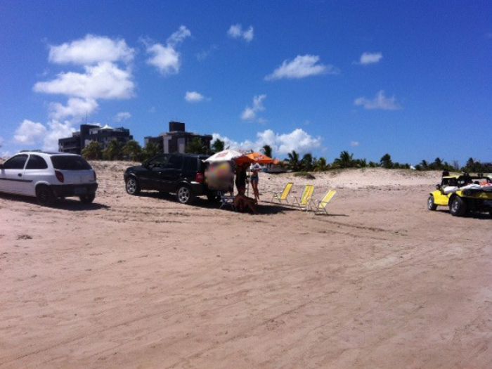 Justiça restringe a circulação de automóveis na Praia do Saco