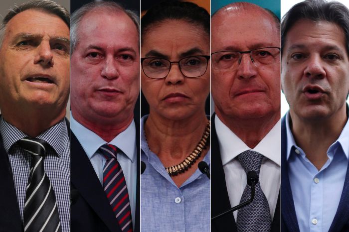 Nova pesquisa Ibope: Bolsonaro, 31%; Haddad, 21%; Ciro, 11%; Alckmin, 8%; Marina, 4%