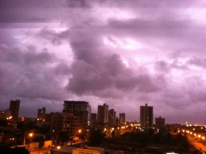 Defesa Civil Estadual alerta para chuvas e descargas elétricas nas próximas 72 horas