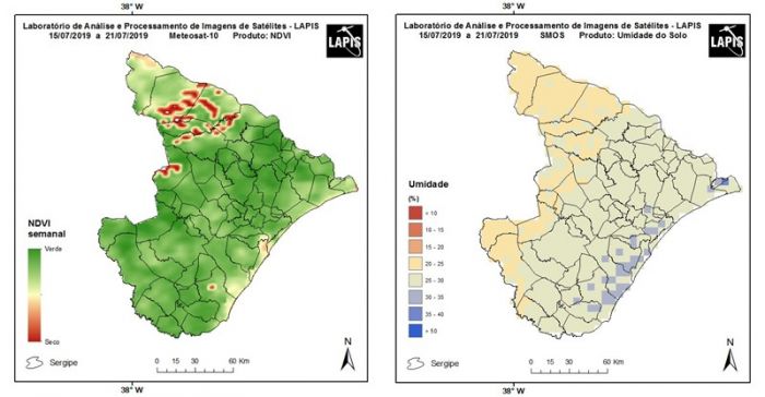 Sergipe é o estado do Nordeste que menos sofre com a seca