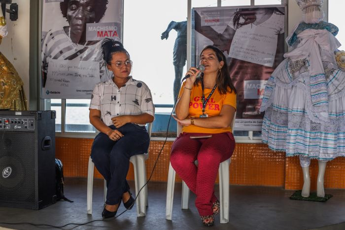 16 dias de ativismo:Roda de Conversa sobre violência contra a mulher na música é realizada no Espaço Zé Peixe
