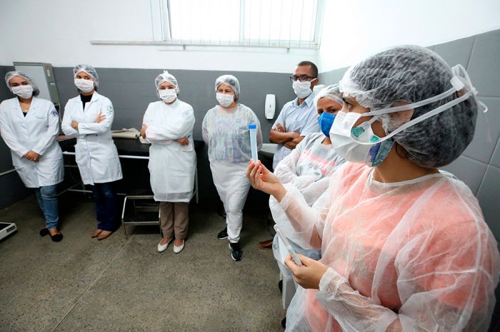 264 profissionais de Saúde pediram afastamento em Aracaju, com sintomas de síndrome gripal