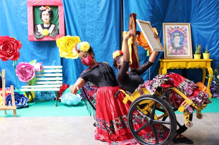 Dança inclusiva homenageia Frida Kahlo no mês da mulher no Sesc Centro
