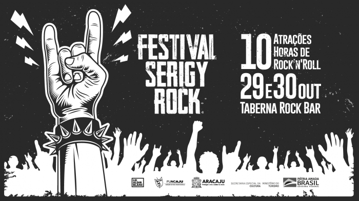 Prefeitura promove I Festival Serigy Rock nesta sexta e sábado, dias 29 e 30