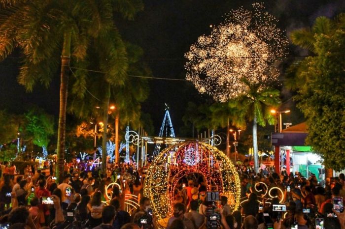 Natal Iluminado encerra programação com mais de 500 mil visitantes