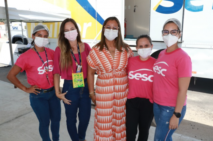 Sesc Saúde Mulher realiza exames de lâmina e mamografia no Bairro 17 de Março
