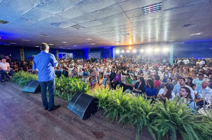 PP reúne milhares de pessoas em evento e consolida pré-candidatura de Laercio Oliveira para o Senado