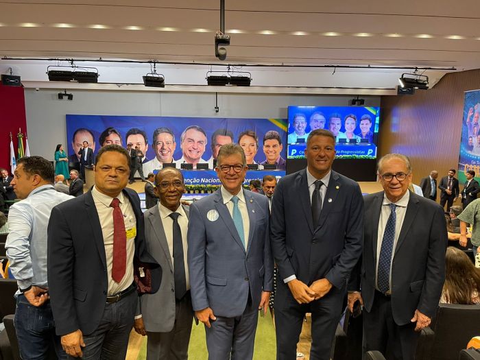 Laércio representa o Nordeste em discurso na Convenção do Progressistas