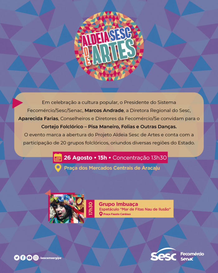Cortejo folclórico vai percorrer as ruas do Centro da capital nesta sexta-feira