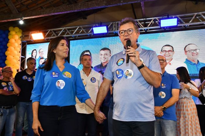 Laércio recebe apoio da prefeita de Riachão do Dantas