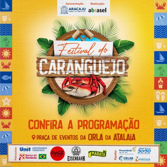 Prefeitura e Abrasel realizam Festival do Caranguejo a partir desta quinta-feira, 1º