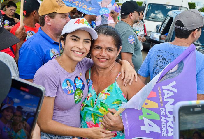 Yandra de André mostra força no Alto Sertão sergipano