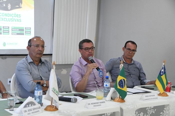 Fábio Mitidieri apresenta propostas para a Saúde Pública de Sergipe na Somese