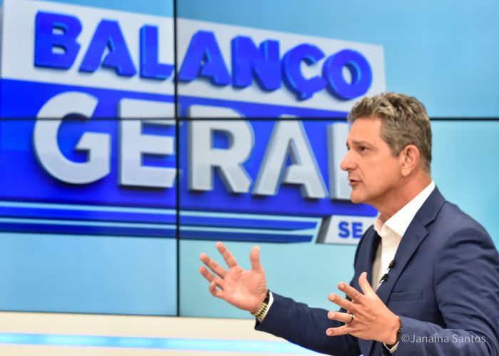 Rogério Carvalho detalha projetos para transformar a vida dos sergipanos em entrevista ao Balanço Geral Sergipe