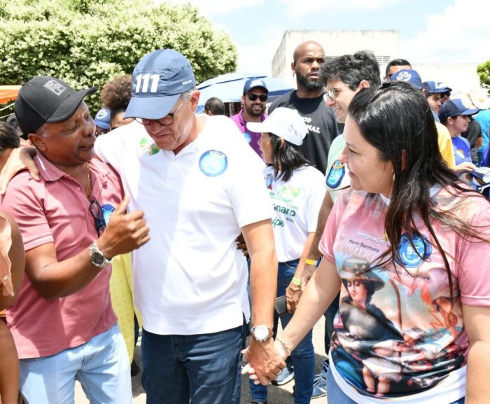 Laércio prestigia as celebrações pela Padroeira de Sergipe