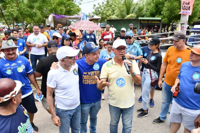 Laércio participa de atos em apoio a Fábio Mitidieri e o presidente Jair Bolsonaro