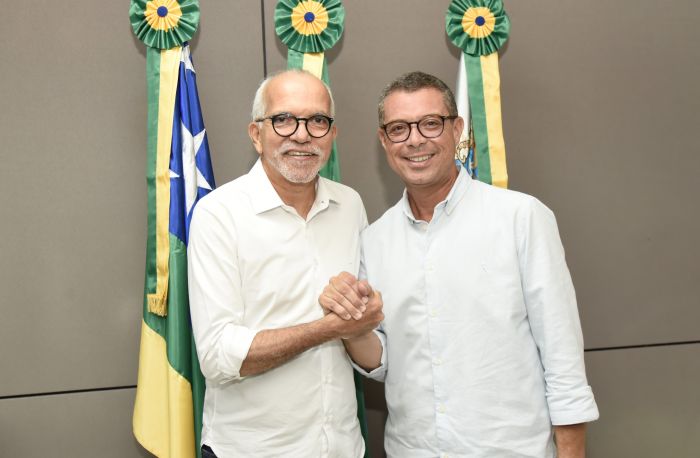Governador eleito, Fábio faz visita ao prefeito: “vim agradecer o empenho de Edvaldo”