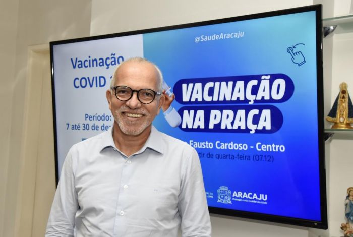 Aracaju passa a ofertar vacina na praça Fausto Cardoso a partir desta quarta, 7
