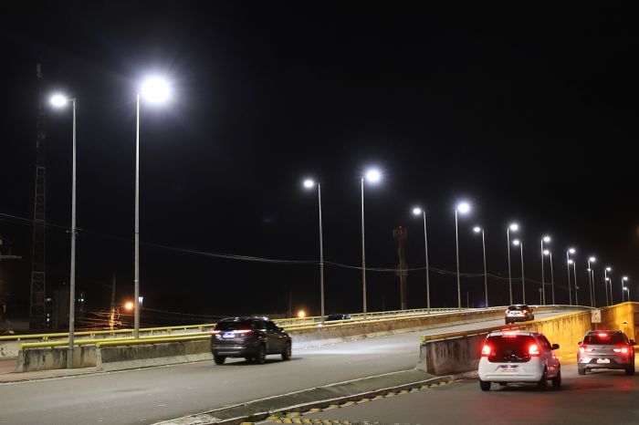 Mais de 90% do parque de iluminação de Aracaju já é composto por lâmpadas de LED