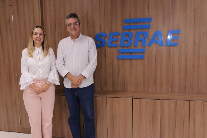 Deputado estadual Luciano Pimentel visita superintendente eleita do Sebrae/SE
