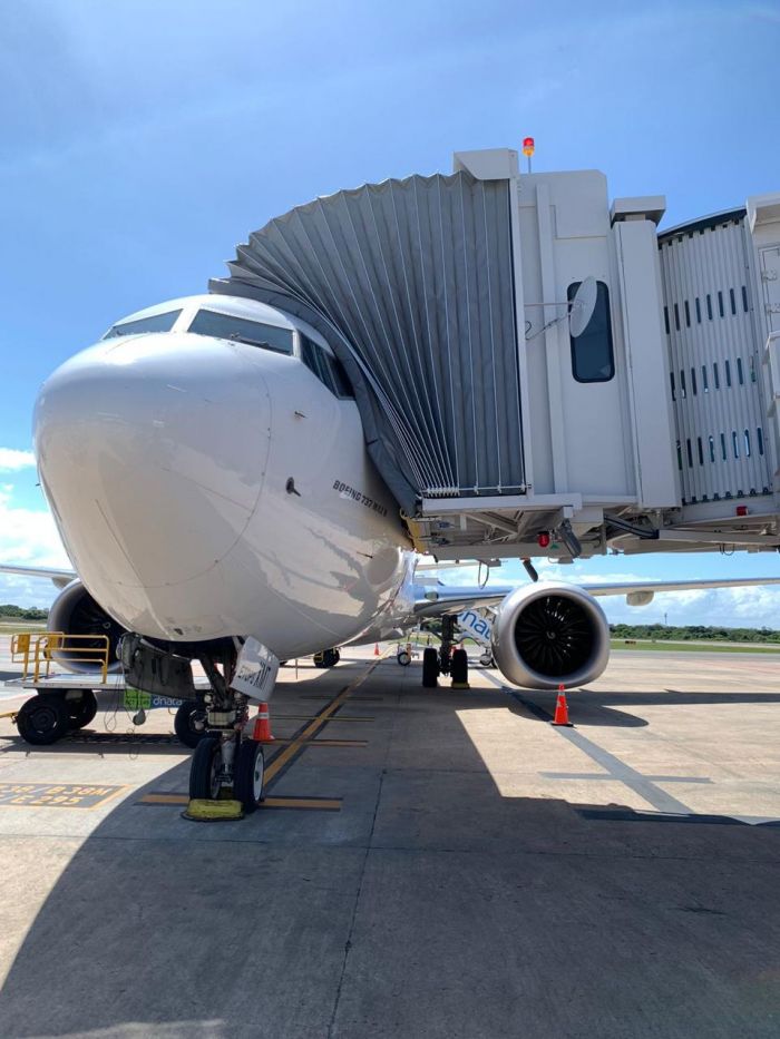 Aeroporto de Aracaju ganha duas pontes móveis para embarque e desembarque