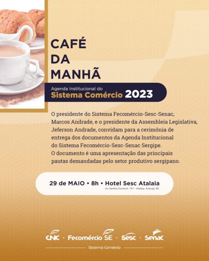 Sistema Fecomércio-Sesc-Senac entregará Agenda Institucional para deputados estaduais
