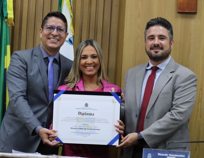 Sheyla Galba recebe Título de Cidadã Aracajuana