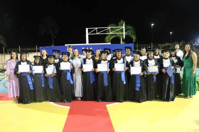 Sesc realiza a formatura da 1ª turma da EJA em Indiaroba