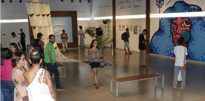 Mãe é Peixe Livre a Mar em cartaz na Galeria de Arte Sesc