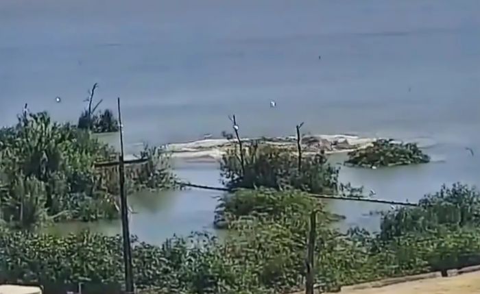 Mina 18 da Braskem se rompe na Lagoa Mundaú, em Maceió
