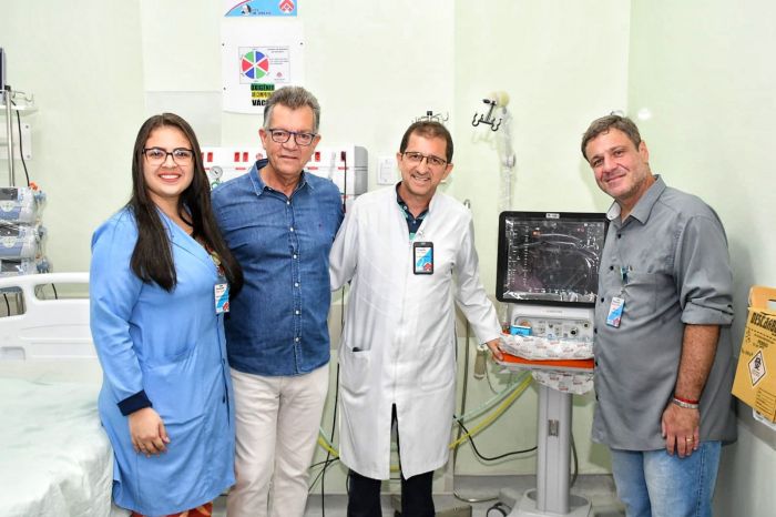 Com emenda de Laércio, hospital recebe equipamentos