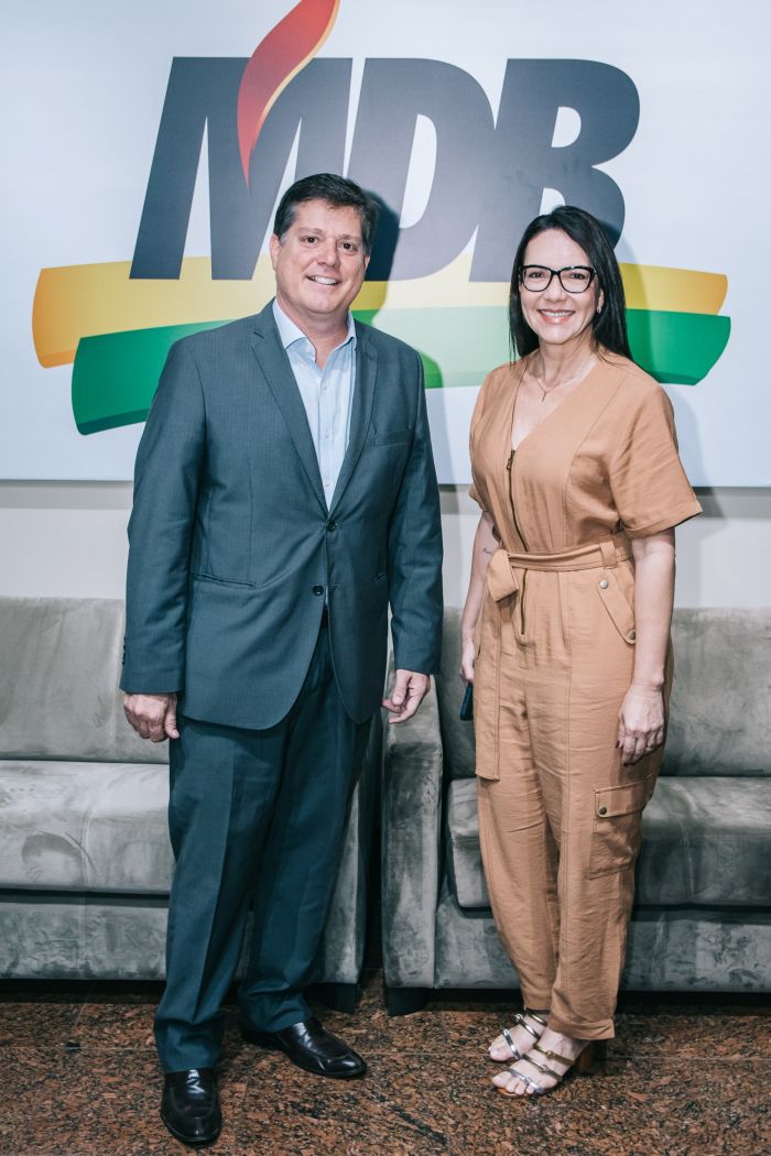 Presidente Nacional do MDB reforça pré-candidatura de Danielle Garcia a prefeita de Aracaju