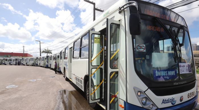 Setor de transporte segue renovação de frota com mais 10 novos ônibus